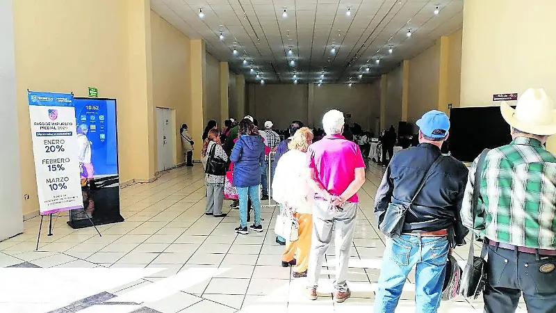 Alta respuesta ciudadana para el pago del impuesto predial